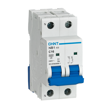 Interruptores 10kA Chint Para cargadores Eléctricos