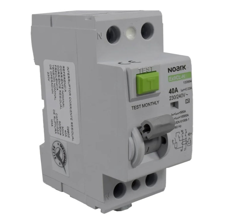 Breaker Diferencial Para Cargadores Eléctricos